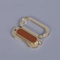 Poignée de porte d'armoire dissimulée plate en alliage de zinc meubles de tiroir cachés invisibles montés en surface pour la cuisine et la chambre à coucher