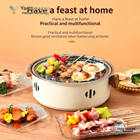YACHUANGXIN VIETNAM Barbecue portable en acier inoxydable et fer avec spatule pour la cuisson en plein air et le camping