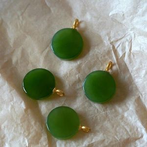 Hetian <span class=keywords><strong>jade</strong></span> jaspe <span class=keywords><strong>pendentif</strong></span> pièce ronde <span class=keywords><strong>jade</strong></span> <span class=keywords><strong>pendentif</strong></span> or incrusté jaspe pilule petit <span class=keywords><strong>jade</strong></span> <span class=keywords><strong>pendentif</strong></span> jaspe collier - Product Image 5