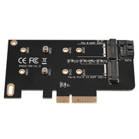 Adaptateur convertisseur de carte, pour PCI Express X1X4 X8 X16 vers M.2 NVME/NGFF SSD