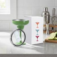 Gobelet à double paroi en acier inoxydable sous vide de 8 oz, gobelets à cocktails margarita classiques avec poignées, 240 ml