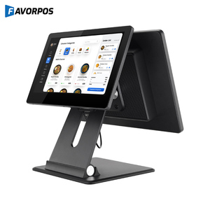 Sistema POS a Doppio Schermo Sottile da 15,6 Pollici, Terminale POS Moderno - Product Image 1