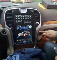Lecteur DVD vidéo radio pour écran de voiture Android 10 avec navigation GPS pour Chrysler 300C 2013-2019