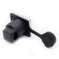 Connecteur de panneau étanche à 90 degrés à prix compétitif pour connecteur de signal audio/vidéo Ip65 connecteur Rj45
