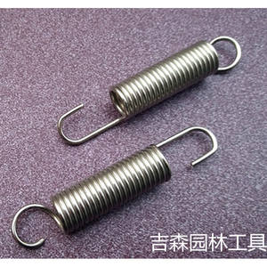 Tijeras de podar Gisen con resortes de extensión, hoja de acero al carbono, mango de metal gris, estructura de mariposa para podar ramas manualmente - Product Image 1