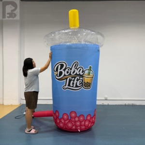 Vaso <span class=keywords><strong>de</strong></span> Té <span class=keywords><strong>de</strong></span> Burbujas Inflable Gigante Personalizado <span class=keywords><strong>de</strong></span> 2.5m para Tiendas <span class=keywords><strong>de</strong></span> Té con Leche, Cafeterías, Puestos <span class=keywords><strong>de</strong></span> Calle, Publicidad/Drenaje Comercial - Product Image 1