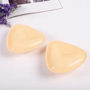 Hot Sale Bra Padding Manufacturer Double Side Glue Sponge Comfortable Strong Sticky Bra Inserts Pad