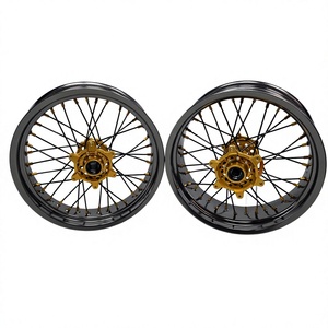 Ruote Supermotard in Lega di Alluminio ad Alte Prestazioni da 17 Pollici per TM EN 125 <span class=keywords><strong>SMR</strong></span> - Product Image 1