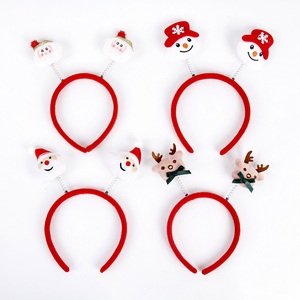 Serre-tête en bois de renne pour femme et fille, accessoire capillaire écologique fabriqué en usine pour Noël - Product Image 5