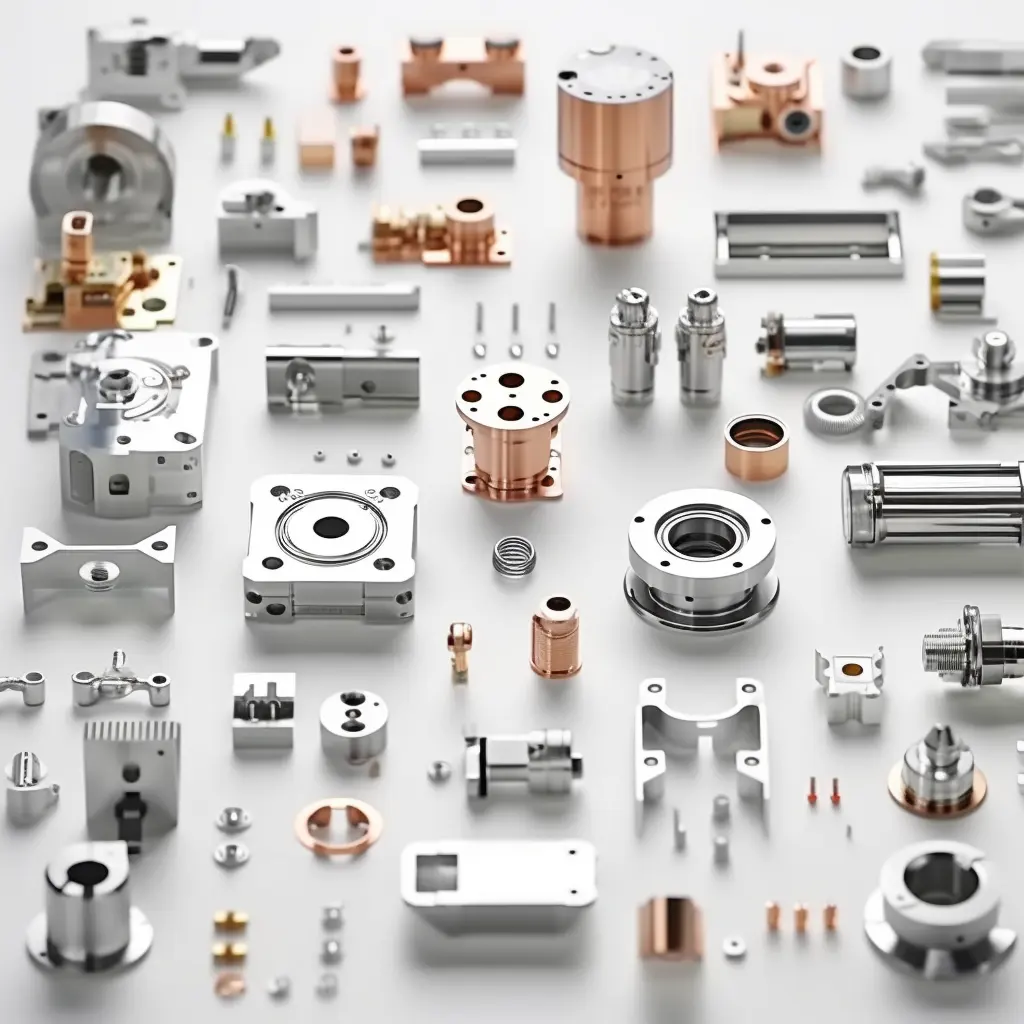 Peças mecânicas para torneamento CNC, peças para usinagem CNC de metal, aço inoxidável, latão, alumínio e titânio, de alta precisão, 5 eixos