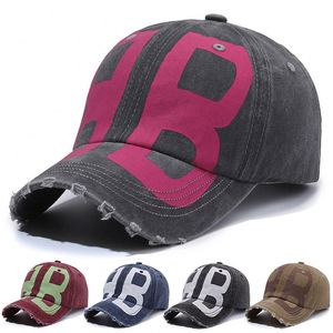 Casquette de baseball vintage personnalisée avec logo promotionnel, chapeau bob en jean délavé pour homme, dessus souple - Product Image 2