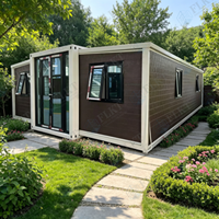 Maison conteneur extensible imperméable toutes saisons FLKT, garantie 2 ans, usine source, maison modulaire préfabriquée moderne et compacte