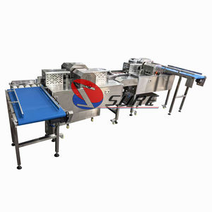 Máquina removedora de corteza de pan tostado de acero inoxidable con colector de residuos para negocios de catering - Product Image 1