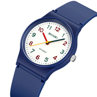 SKMEI 2549 Modische Schlichte Damen-Plastikuhren Marken-Casual-Mädchen-Quarzuhr Wasserdichte Damen-Armbanduhr