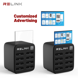 Relink Powerbank trạm cho thuê điện thoại di động Trạm Sạc chia sẻ ngân hàng điện 8 khe cắm pin Máy bán hàng tự động - Product Image 5