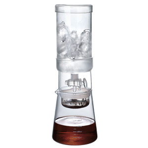 Ensemble de cafetière en verre borosilicaté <span class=keywords><strong>Cold</strong></span> <span class=keywords><strong>Brew</strong></span> Goutteur glacé <span class=keywords><strong>pour</strong></span> produit de café parfait - Product Image 1