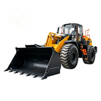 Cargadora de Ruedas de Servicio Pesado 862T, Cargadora de Ruedas Hidráulica de 6.8 Toneladas con Motor para Minería