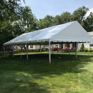 Carpa Blanca Elegante para Eventos de 10x20, Capacidad para 100-50 Personas, Ideal para Terrazas y Bodas, Barras de Bar Incluidas - Product Image 2