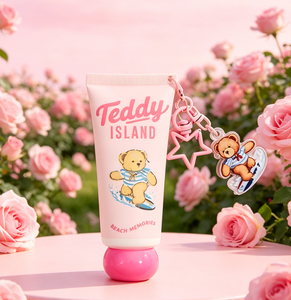 Crema de Manos Hidratante y Blanqueadora <span class=keywords><strong>Teddy</strong></span> Island Cute <span class=keywords><strong>Bear</strong></span>, Ecológica, con Aroma Floral y Frutal de Larga Duración - Product Image 1