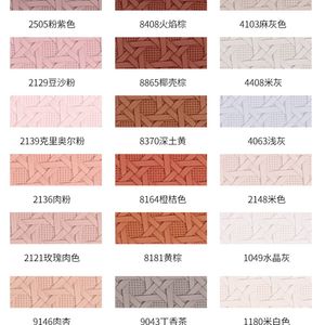 Rollos de piel sintética de Pvc resistente al agua tela de cuero sintético colorido en relieve sintético para uso en Bolsos De Mujer - Product Image 5