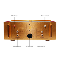 BRZHIFI sınıf A HIFI hifi ses sistemi güç amplifikatörü altın Clon NHB-108 200W devre stereo amplifikatör ses amp