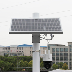 ระบบกล้องวงจรปิดพลังงานแสงอาทิตย์ 80w แบตเตอรี่ลิเธียมโซลาร์ กล้อง 4G แบตเตอรี่ลิเธียมไอออน DC12v ระบบพลังงานแสงอาทิตย์ โมโนคริสตัลไลน์ซิลิคอน - Product Image 1