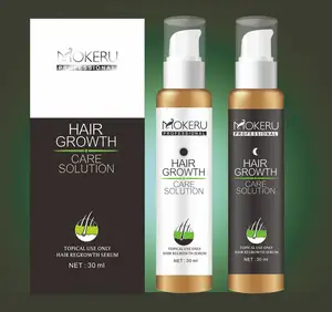 Mokeru Natural Herbal Rizinusöl Haarpflege Wachstum Essenz Haarausfall Flüssiges Sprüh öl Verhindern Sie Haarausfall für Männer Frauen