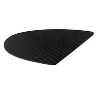 Mat brillant léger haute résistance 50% Surface brillante 3K armure sergé armure toile feuille de plaque de carbone