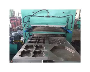 Machine pour fabrication de carreaux, moule en caoutchouc, carreaux de sol