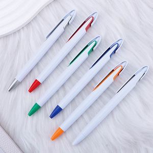 Promotional Custom Branded Plastic Uv Print Pens Full Color logo Pen <b>Sublimation</b> Blank White Stylo Ballpoint Pen - Product Image 6