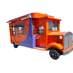 Carro de Servicio de Alimentos Integral, Camión de Cocina Móvil Resistente para Venta de Café, Helados y Catering al Aire Libre - Product Image 1