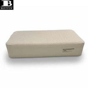 Colchón Inflable Elevado Tamaño Individual con Bomba Integrada, Cubierta Acolchada Oxford 1000D para Camping, Aire Libre y Hogar - Product Image 6