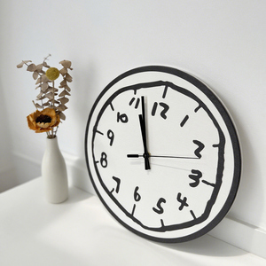 Sinh Thái Thân Thiện Với Diatomite Đồng Hồ Tối Giản Bàn Đồng Hồ Treo Tường Hiện Đại Trang Trí Silica Đồng Hồ Cho Nhà Văn Phòng - Product Image 4