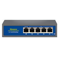 Lite Managed 5 Port Full Gigabit Ethernet Switch Network Switch Cloud Aplicación WEB Administrada para transmisión de red