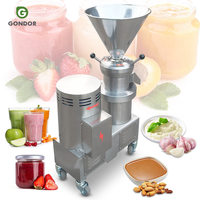 Machine à fabriquer la sauce hummus, la pâte de pois chiches, la pâte d'amande, la pâte de chili, le lait, le beurre de cacahuète et le ghee pour les Philippines