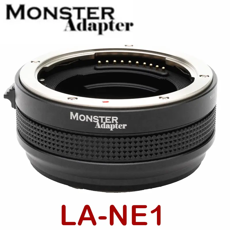 몬스터 Adaper LA-NE1 자동 초점 렌즈 어댑터 Contax N 마운트 렌즈 소니 전자 마운트 카메라 어댑터 A6400 A6600 A7R3 R4 A1