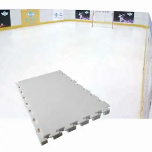 Pista de patinaje sobre hielo artificial, venta directa de fábrica, paneles de HIELO SINTÉTICO, entrenamiento de hockey sobre hielo sintético