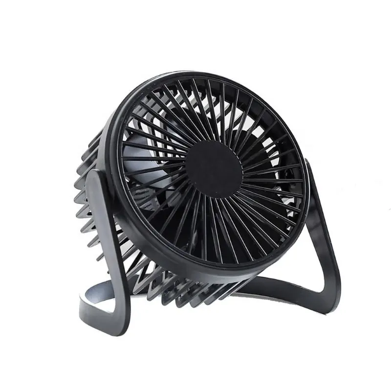 2022 USB Small Desk Fan Portable Fans 3 Speeds Strong Airflow Quiet Operation with 360 Rotate Personal Table Fan