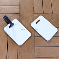 MDFSUB Étiquettes de bagages en bois blanc vierges pour sublimation, modernes, écologiques, à faire soi-même, pour la rentrée scolaire, étiquettes de valise et d'instruments