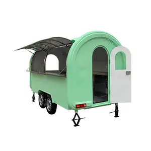 Nouveau design multi-fonction extérieure mobile alimentaire fournisseur de chariot de camion de van pour hot-dog