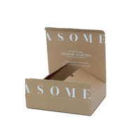 Emballage de boîte en carton ondulé recyclé écologique personnalisé Mailer auto-scellant avec stratification mate et caractéristiques de gaufrage
