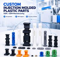 Klip Penahan PCB Kustom & Spacer Papan Sirkuit OEM Cetakan Injeksi Plastik Pengikat Elektronik