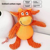 Jouet pour chien en peluche qui couine