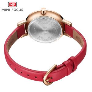 Mini Focus MF0255L MF 0255 Reloj de Pulsera de Cuero para Mujer, Diseño Nuevo, Resistente al Agua, Reloj de Cuarzo Japonés para Mujer - Product Image 6