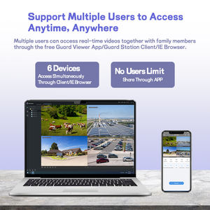 กล้องวงจรปิดสำหรับร้านค้า30X 20X 4MP ซูม4K กล้อง AI อุปกรณ์เสริมกล้องพอร์ตเสียงอัจฉริยะกล้อง PTZ - Product Image 4