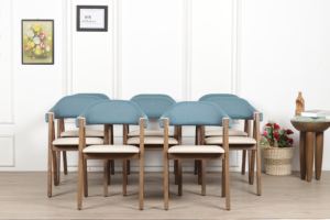 Experience Unmatched Quality with Ardena's Customizable Modern <b>Dining</b> <b>Chair</b> Crafted From Solid Indonesian <b>Wood</b> - Product Image 2