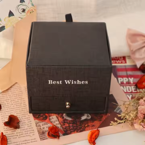 Nouvelles Idées de Produits Grande Boîte à Bijoux en Forme de Coeur en Fleur de Rose, 9 Pièces - Product Image 6