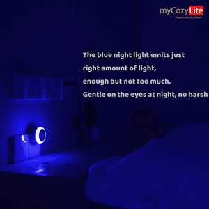 0.5W Automatic on and off LED Night <b>Lights</b> for Bedroom Nursery Bathroom Baby Nursery-<b>Dusk</b> <b>to</b> <b>Dawn</b> Sensor - Product Image 5