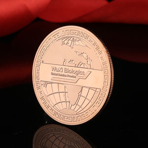 بيع بالجملة مجموعة من العملات المعدنية النحاسية الحمراء الأمريكية العتيقة شعار مطبوع مخصص صليب للحرف اليدوية المعدنية الهدايا التذكارية - Product Image 3