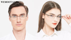 Gafas de Lectura Cuadradas Pequeñas para Hombre y Mujer, Precio al por Mayor, Plástico PC, Modernas, Económicas, con Receta - Product Image 3